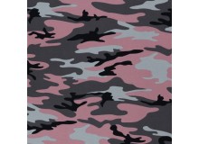 Jersey - Camouflage rosa grau